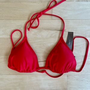 NWT J. Crew string bikini top